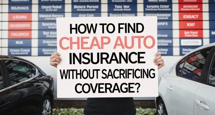 How to Find Cheap Auto Insurance Without Sacrificing Coverage